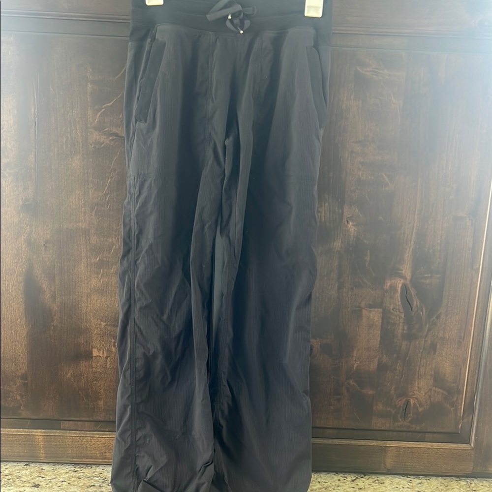 Lululemon Athletica Black Joggers with Lightweight Fabric